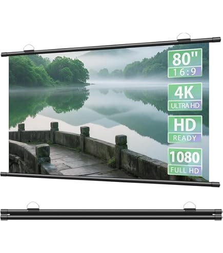 FUDONI 1080P フルHD プロジェクター 100インチスクリーン付き Amazon | FUDONI プロジェクター スクリーン 100インチ